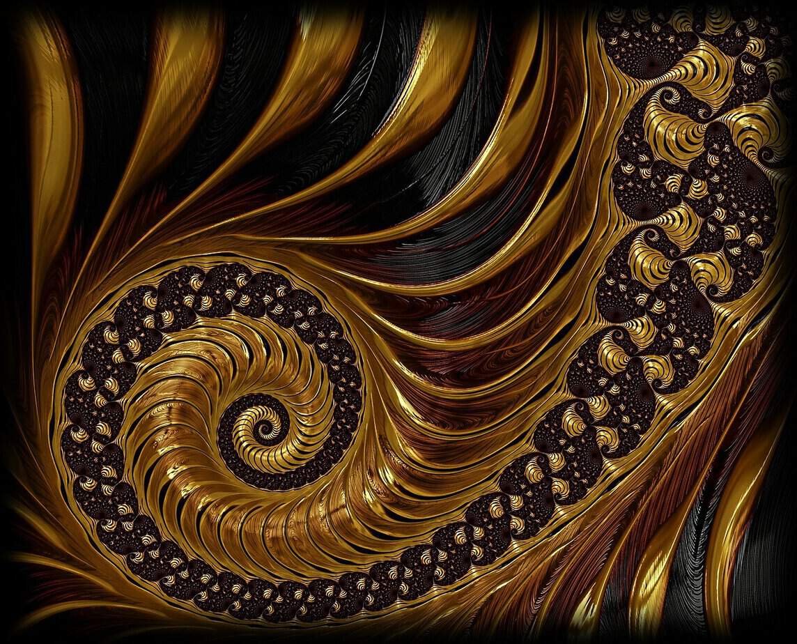 Golden fractal