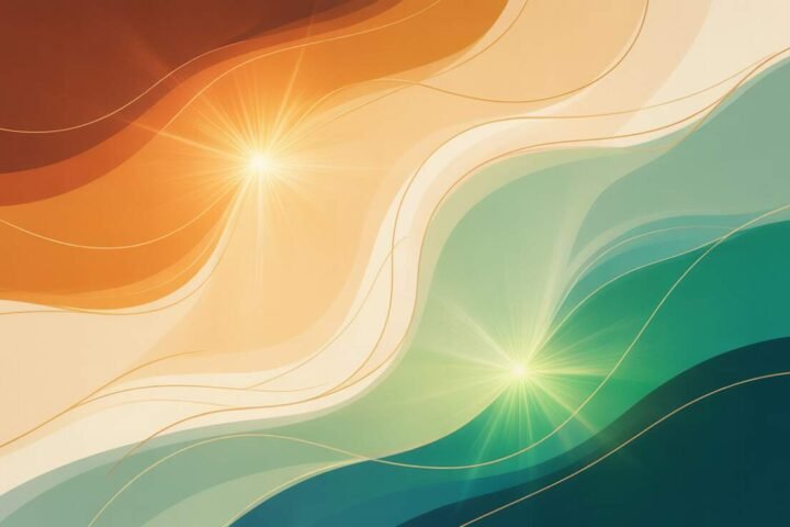 Abstract spiritual art, symbolizing the journey to finding your purpose and meaningful work.