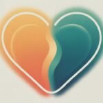 Image symbolizing how a heart can hold different emotions at the same time